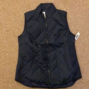Old Navy quilted puffer vest.
